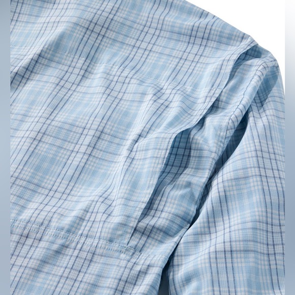 L.L. Bean Tropicwear Long Sleeve Shirt, size Medium Tall - Picture 4 of 8